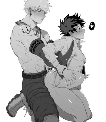 [Bakugeki romansu (mee)] Art Compilation [Katsuki Bakugo x Izuku Midoriya] – Gay Manga sex 37