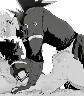 [Bakugeki romansu (mee)] Art Compilation [Katsuki Bakugo x Izuku Midoriya] – Gay Manga sex 43