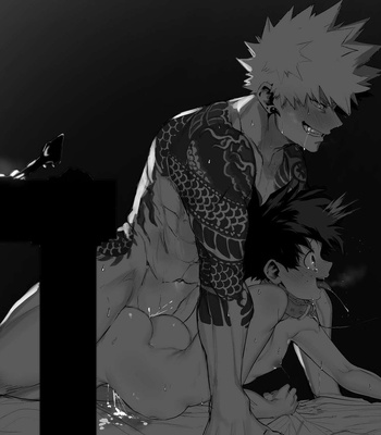 [Bakugeki romansu (mee)] Art Compilation [Katsuki Bakugo x Izuku Midoriya] – Gay Manga sex 73