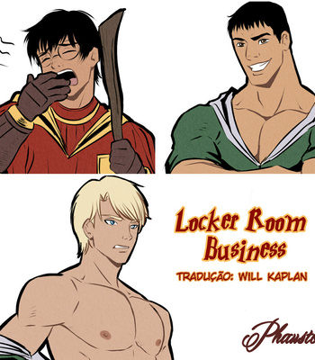 [Phausto] Locker Room Business – Harry Potter dj [Português] – Gay Manga thumbnail 001