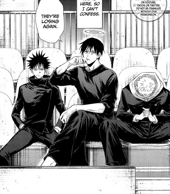 [Suzuhiro] Dad is here. So, I can’t confess! – Jujutsu Kaisen dj [Eng] – Gay Manga sex 4