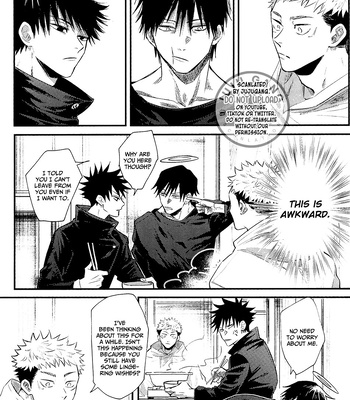 [Suzuhiro] Dad is here. So, I can’t confess! – Jujutsu Kaisen dj [Eng] – Gay Manga sex 10