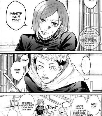 [Suzuhiro] Dad is here. So, I can’t confess! – Jujutsu Kaisen dj [Eng] – Gay Manga sex 16