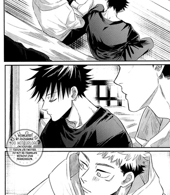 [Suzuhiro] Dad is here. So, I can’t confess! – Jujutsu Kaisen dj [Eng] – Gay Manga sex 26