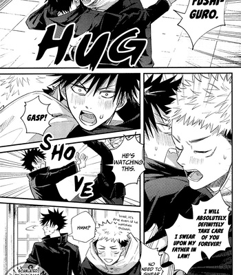 [Suzuhiro] Dad is here. So, I can’t confess! – Jujutsu Kaisen dj [Eng] – Gay Manga sex 36