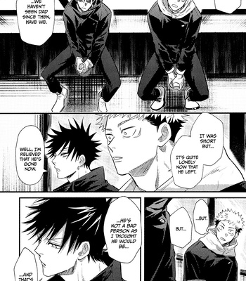 [Suzuhiro] Dad is here. So, I can’t confess! – Jujutsu Kaisen dj [Eng] – Gay Manga sex 40