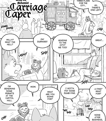 [Artdecade] Willy the Alchemist in Carriage Caper [Eng] – Gay Manga thumbnail 001