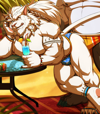 [DRKS] Pool party – Rengar – Gay Manga sex 4