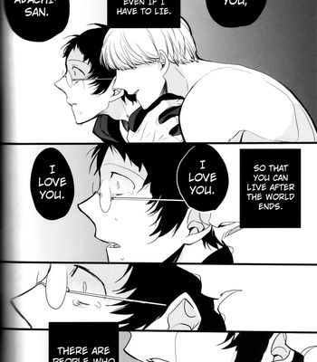 [Magaimonoyasoinabashiten (Esukichizuru)] Persona 4 dj – The End Of The World Volume 3 [Eng] – Gay Manga sex 135