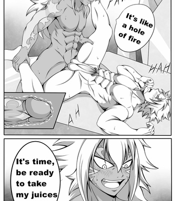 [かに-Crab] Black Fire – Fairy Tail dj [Eng] – Gay Manga sex 14