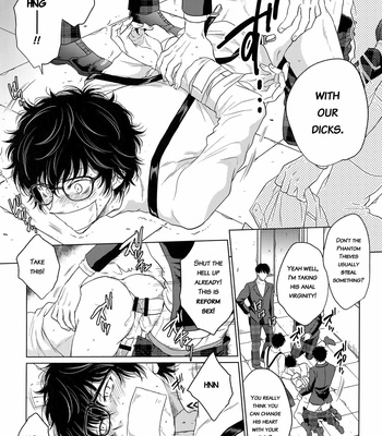 [downbeat, ksg (Kirimoto Yuuji, Kasuga)] PLAYING JOKER – Persona 5 dj [ENG] {bibiten translation} – Gay Manga sex 5