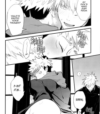 [Aigan Shounen / OJIKI] Teppen Tsukinukeru Hodo Omae ga Suki da! – Jujutsu Kaisen dj [Eng] – Gay Manga sex 27