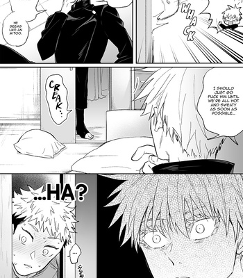 [Aigan Shounen / OJIKI] Teppen Tsukinukeru Hodo Omae ga Suki da! – Jujutsu Kaisen dj [Eng] – Gay Manga sex 5