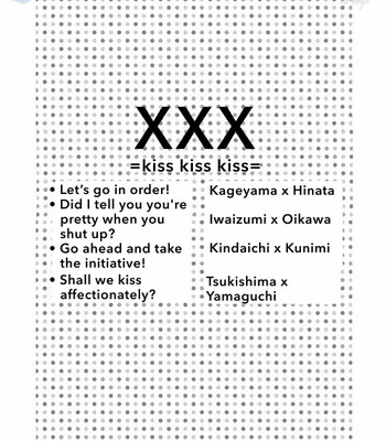 [Ayano] XXX Kiss Kiss Kiss – Haikyuu!! dj [Eng] – Gay Manga sex 3