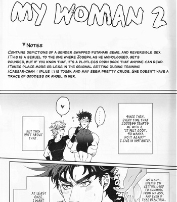 [EGONERI] My Women! 2 – JoJo dj [Eng] – Gay Manga sex 7
