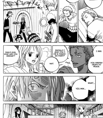 [Saruya Hachi] One Piece dj – Spine Struck [Eng] – Gay Manga sex 7