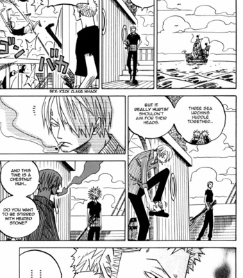 [Saruya Hachi] One Piece dj – Spine Struck [Eng] – Gay Manga sex 10