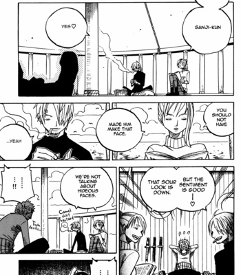 [Saruya Hachi] One Piece dj – Spine Struck [Eng] – Gay Manga sex 22