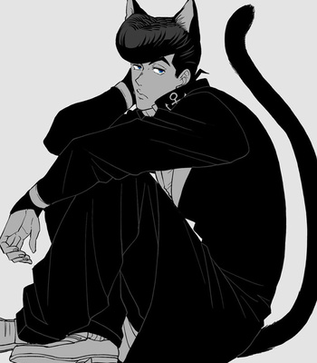 [Chikadoh (Halco)] Jinxes About Black Cats – JoJo’s Bizarre Adventure dj [Eng] – Gay Manga sex 2