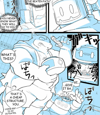 [allstatus3] RoboHeads get naughty with a Shark beastman Ep. 2 [Eng] – Gay Manga sex 4