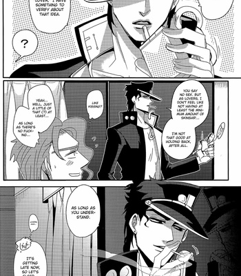 [Kudarizaka] Encore of Abstinence – Adding to the Allure – Jojo’s Bizarre Adventure dj [Eng] – Gay Manga sex 9