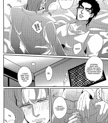 [Kudarizaka] Encore of Abstinence – Adding to the Allure – Jojo’s Bizarre Adventure dj [Eng] – Gay Manga sex 29