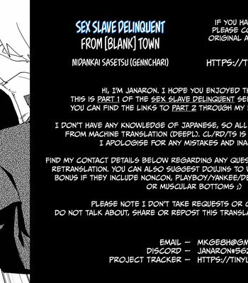 [Nidankai Sasetsu (Gennchari)] Sex Slave Delinquent from ████ Town [Eng] – Gay Manga sex 25