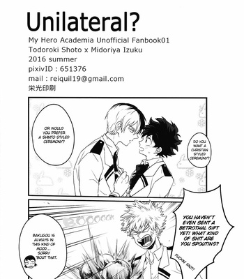 [RQL] UNILATERAL – Boku no Hero Academia dj [Esp] – Gay Manga sex 38