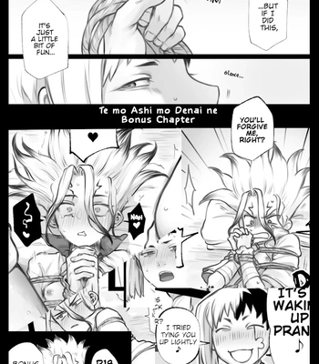 Gay Manga - [Uso293 (Sasakure)] Te mo Ashi mo Denai ne (Bonus Chapter) – Dr.STONE dj [Eng] – Gay Manga