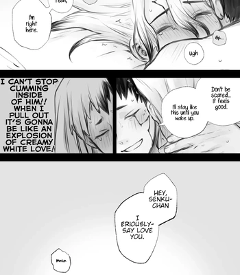 [Uso293 (Sasakure)] Te mo Ashi mo Denai ne (Bonus Chapter) – Dr.STONE dj [Eng] – Gay Manga sex 28