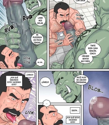 [Gengoroh Tagame] BSB A Football Coach – In the Case of Jim Brooks [Español] – Gay Manga sex 16