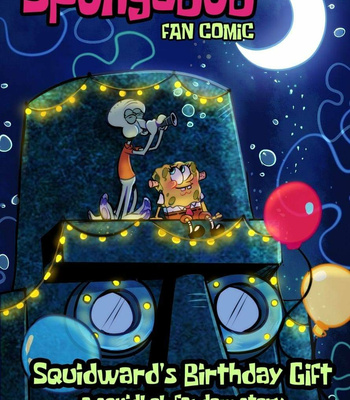 [Pancaketiffy] Squidward’s Birthday Gift – SpongeBob dj [Eng] – Gay Manga thumbnail 001