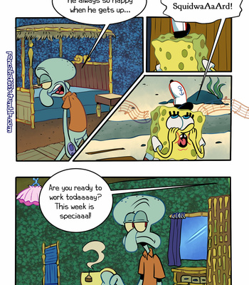 [Pancaketiffy] Squidward’s Birthday Gift – SpongeBob dj [Eng] – Gay Manga sex 3