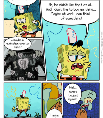 [Pancaketiffy] Squidward’s Birthday Gift – SpongeBob dj [Eng] – Gay Manga sex 6
