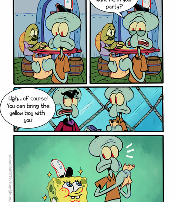 [Pancaketiffy] Squidward’s Birthday Gift – SpongeBob dj [Eng] – Gay Manga sex 14