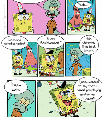 [Pancaketiffy] Squidward’s Birthday Gift – SpongeBob dj [Eng] – Gay Manga sex 29