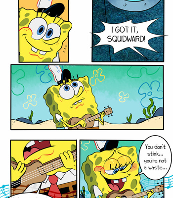 [Pancaketiffy] Squidward’s Birthday Gift – SpongeBob dj [Eng] – Gay Manga sex 53