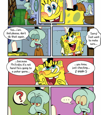 [Pancaketiffy] Squidward’s Birthday Gift – SpongeBob dj [Eng] – Gay Manga sex 58
