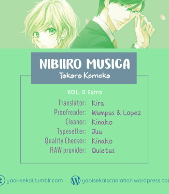 [TOKORO Kemeko] Nibiiro Musica – vol.05 [Eng] – Gay Manga sex 154
