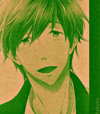 [Sansyokusabo] Free! dj – Birthday ver. Makoto [Eng] – Gay Manga thumbnail 001
