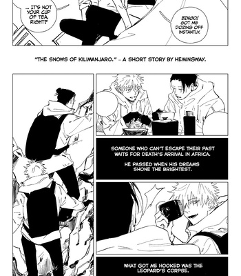 [Shi Nian Er San] Do Not Go Gentle Into That Good Night – Jujutsu Kaisen dj [Eng] – Gay Manga sex 26