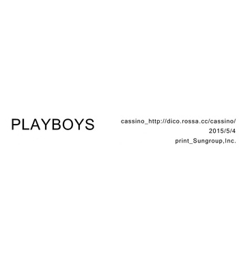 [Cassino (Magarikouji Lily)] Playboys (2) – Neon Genesis Evangelion dj [Eng] – Gay Manga sex 2
