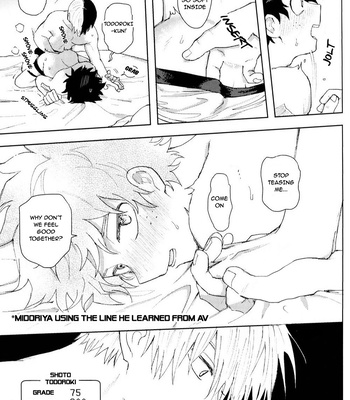 [Kao] The Cohabitation Began – Boku no Hero Academia dj [Eng] – Gay Manga sex 15