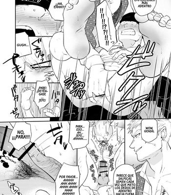 [Bou Zukan (kemukemuke)] Dungeon de Dojitta Shinjin Bouken-sha ga Inmon Seisei Mahou de Kando o Agerarete Ikasare Makuru Hanashi [Español] – Gay Manga sex 16