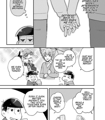 [shakuchou inko] Osomatsu-san dj – Engeki no Fushichou [Eng] – Gay Manga sex 6