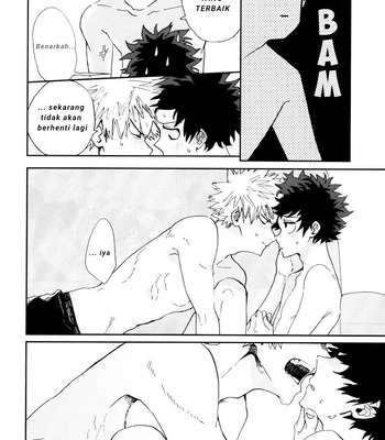 [dokosahekisaensan (aroe)] over flow depth bomb – Boku no Hero Academia dj [Indonesia] – Gay Manga sex 39