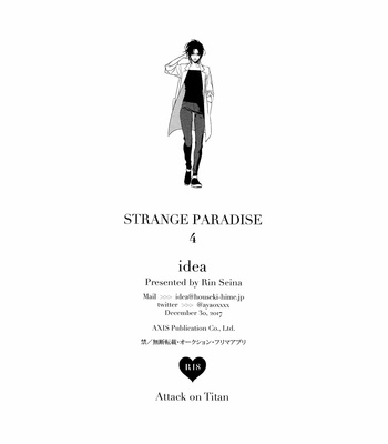 [IDEA] Strange Paradise 4 – Attack on Titan dj [Eng] – Gay Manga sex 61