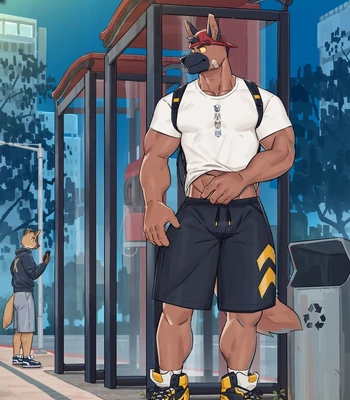 [canyne khai] Brown Dog’s Night Tour Part 1 & 2 – Gay Manga sex 4