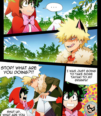 [kitsune23star] BakuDeku (Red Riding Hood) [Eng] – Gay Manga thumbnail 001