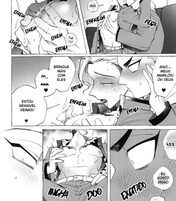 [.suco (dotsuco)] Shitsuraku Banchou – Mr.degeneration [Portuguese] – Gay Manga sex 15